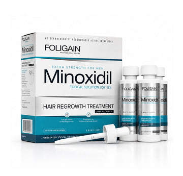 Low Alcohol Minoxidil Treatments for Men's Hair Growth