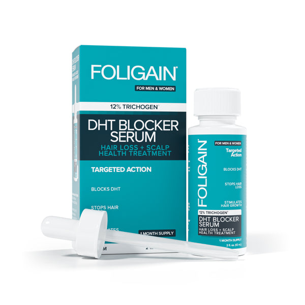 FOLIGAIN Håråterväxt DHT Blocker Serum med 12% Trichogen®
