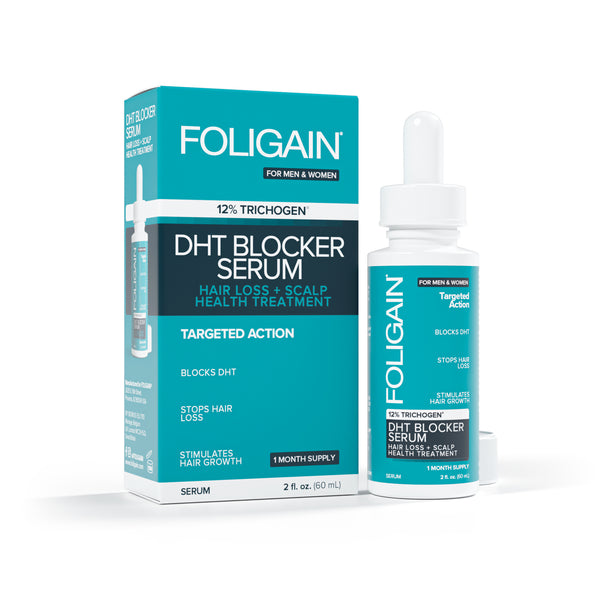 FOLIGAIN Håråterväxt DHT Blocker Serum med 12% Trichogen®