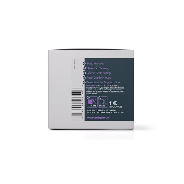 FOLIGAIN Hårbottenbehandling Exfoliator & Massager i lila