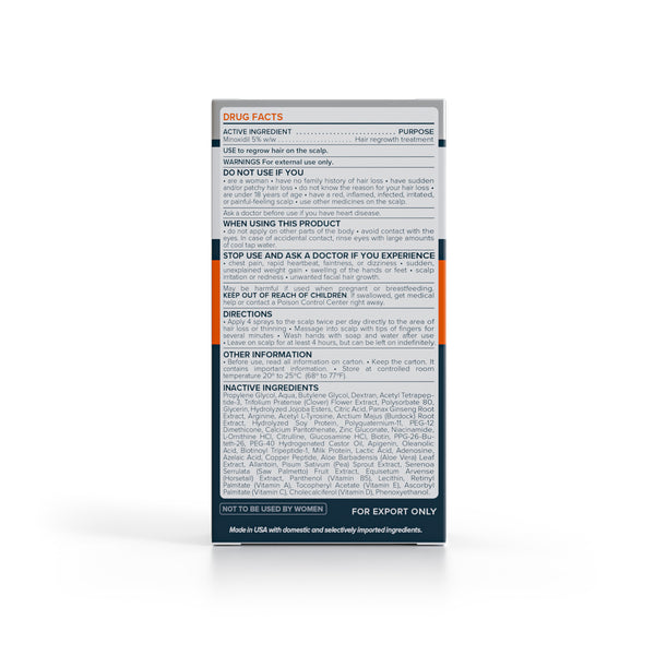 FOLIGAIN Avancerad Håråterväxt För Män Minoxidil 5% + Trioxidil 5%